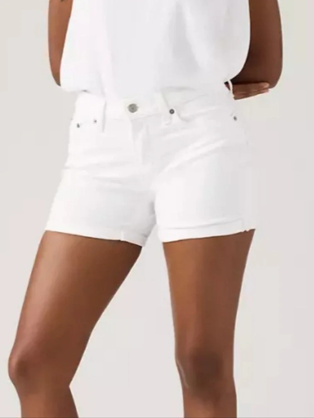 Levi's Mid-length Denim Shorts